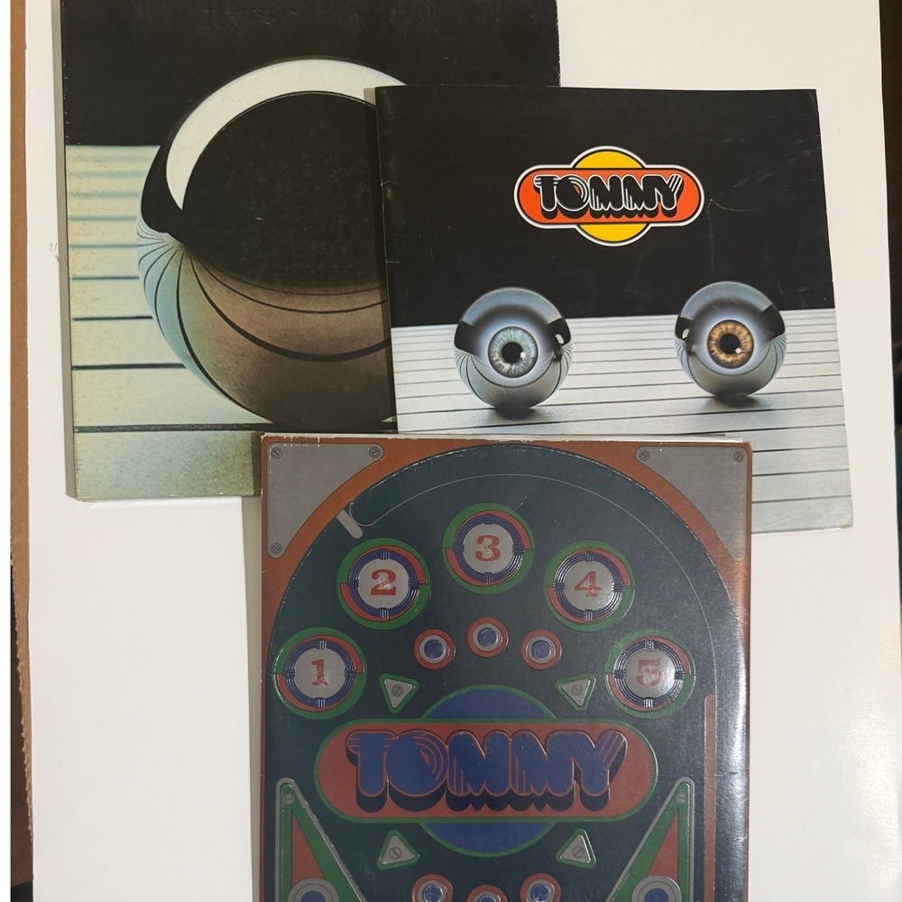 The Who‎ Tommy Vinyl Record Album Gatefold with Lyric Booklet Vintage Rock Opera